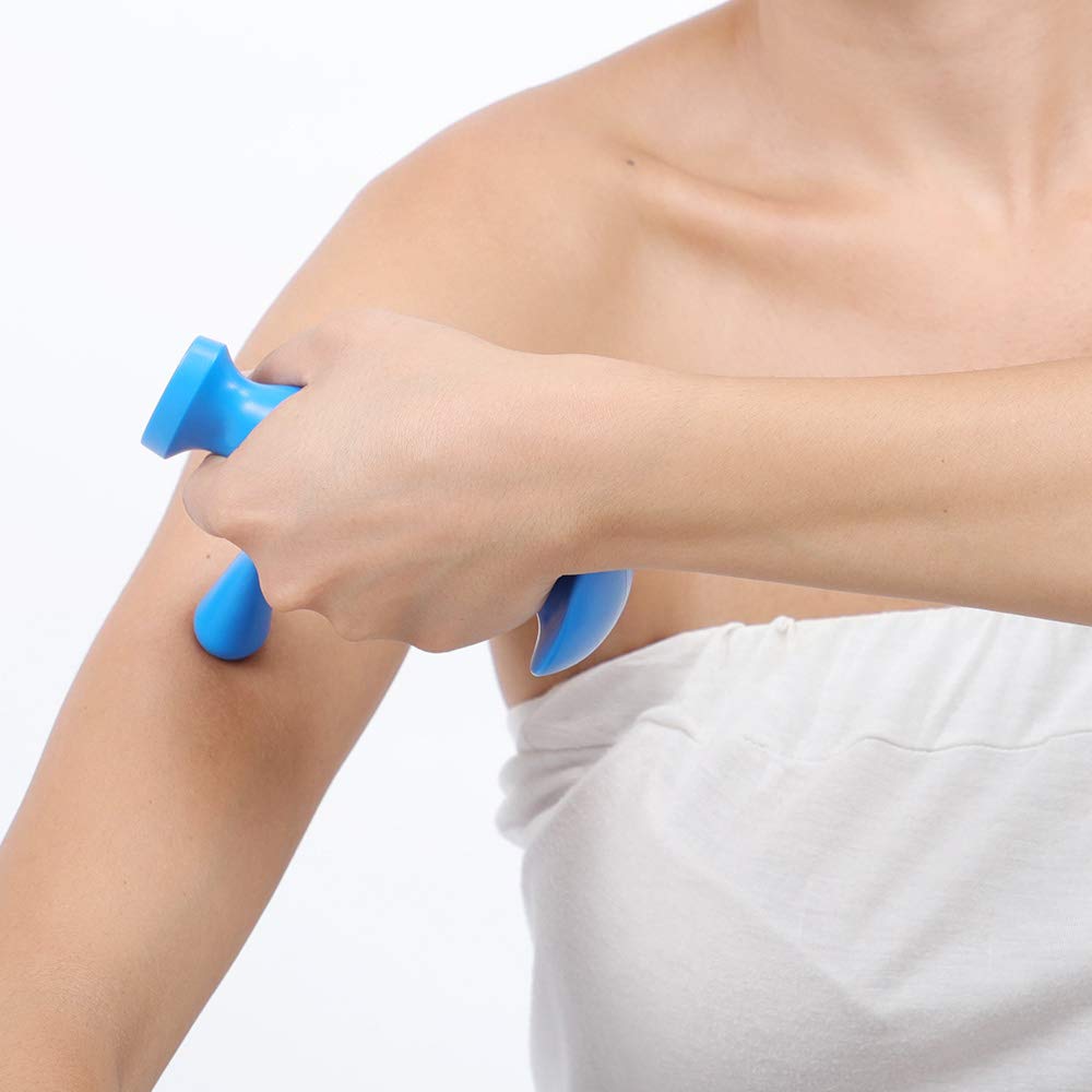 Handheld Deep Tissue Reflexology Body Home Spa Self Massager Tool Trigger Point Pressure