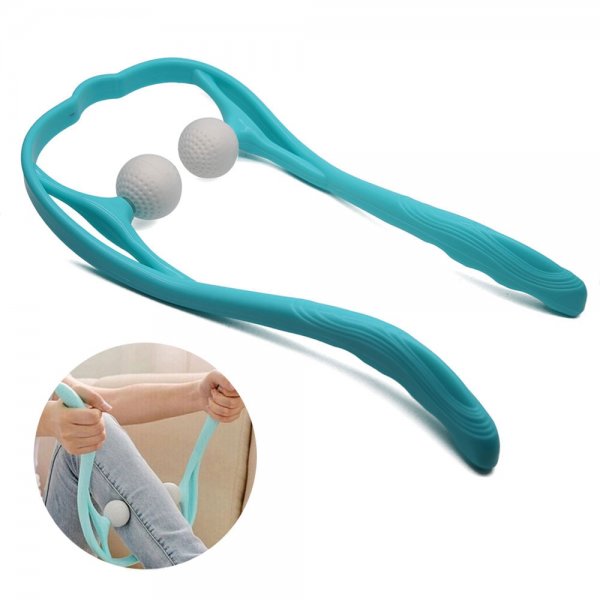 Neck Massager For Neck And Shoulder Dual Trigger Point Roller Self